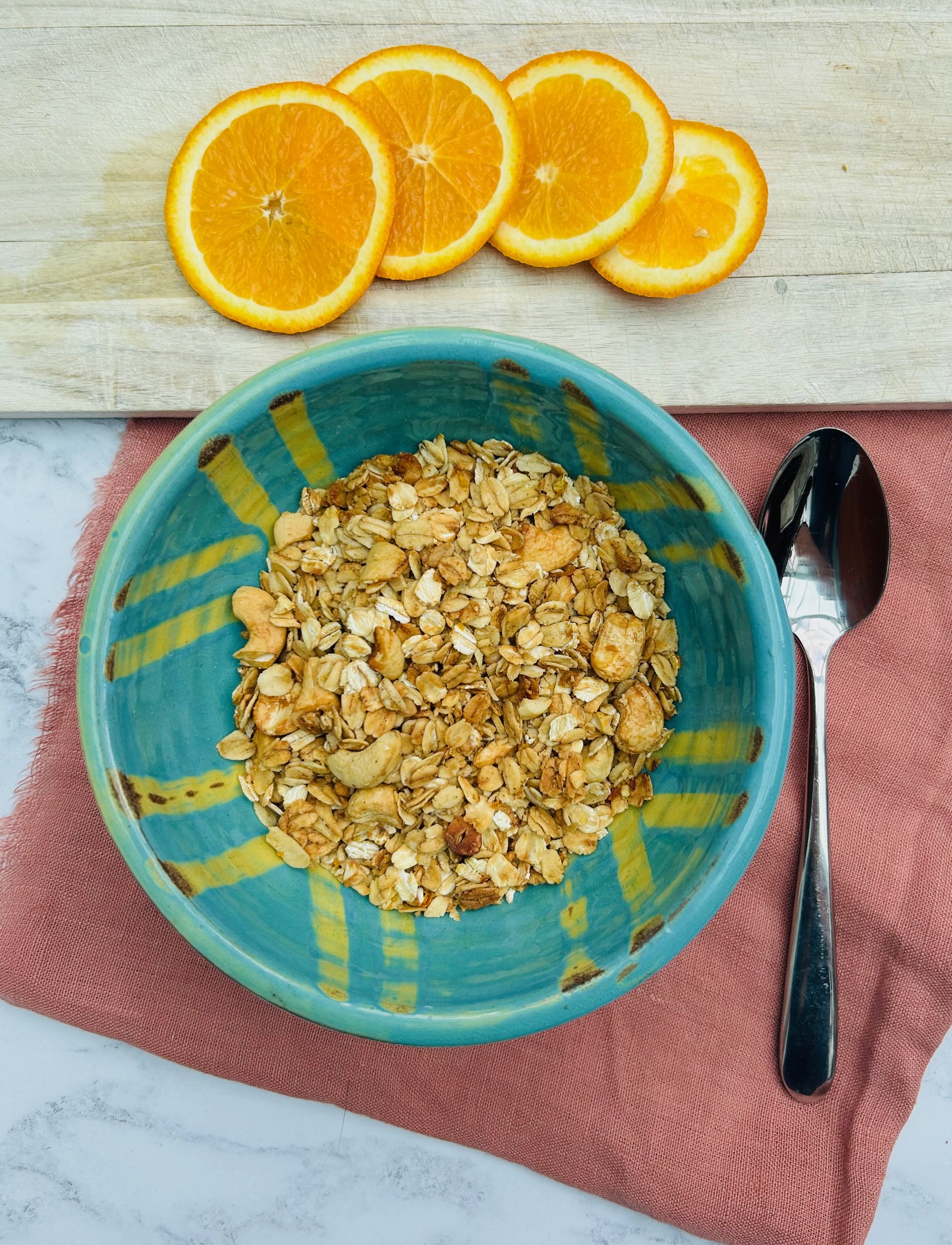Orange & Cinnamon Granola (Skin- and Gut-Friendly)